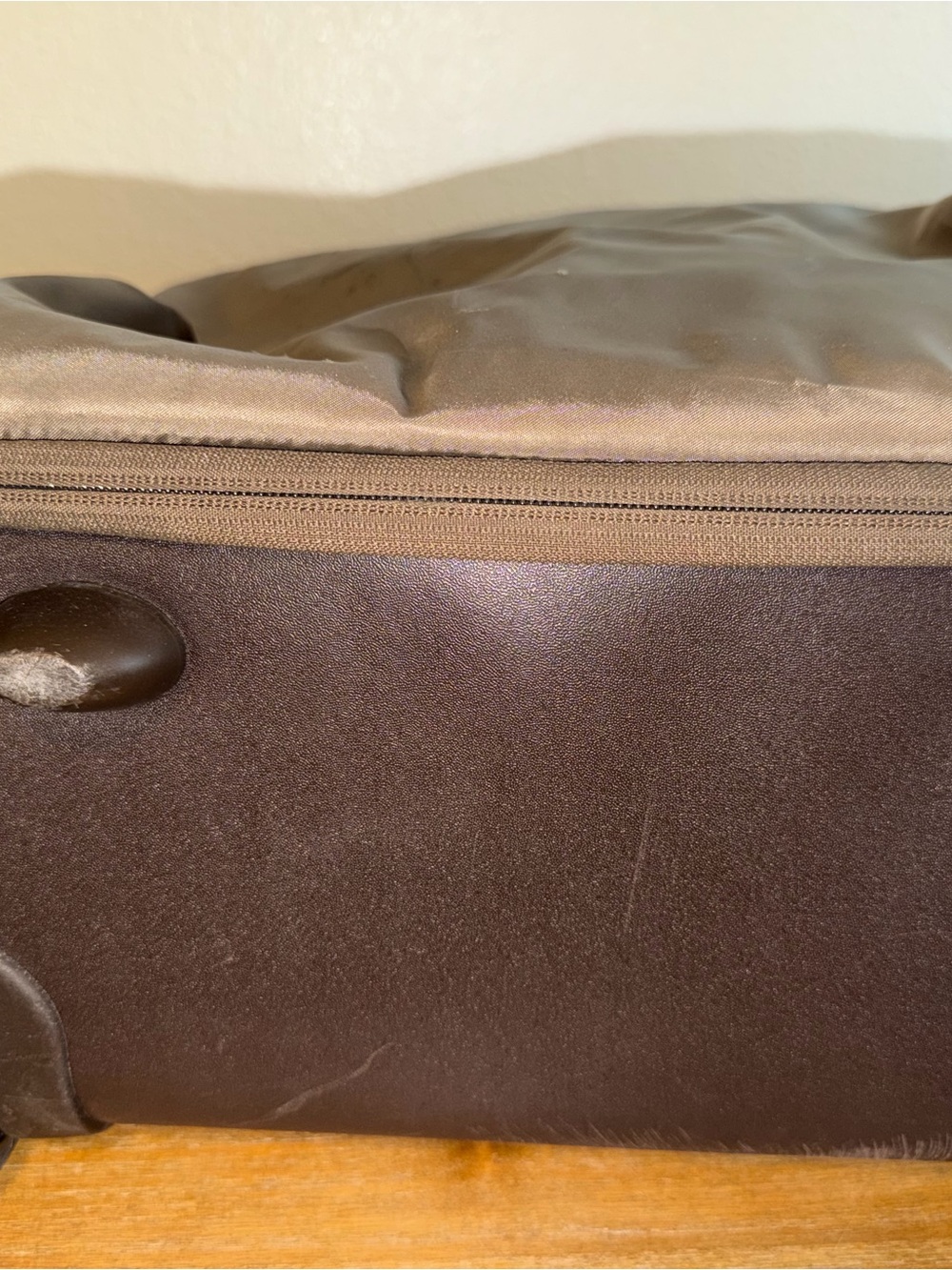 Tumi Brown Travel Duffle with Sturdy Base